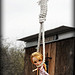Hang 'em High with the Purple Boa! by Didi Wood