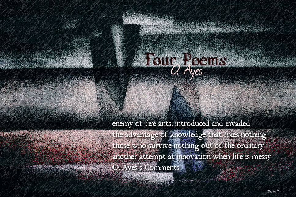 Artwork for O. Ayes's poems