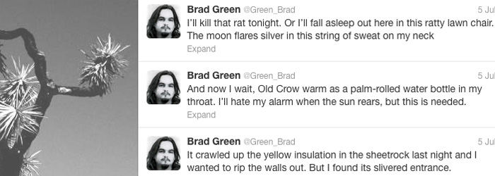 artwork for Brad Green's writing