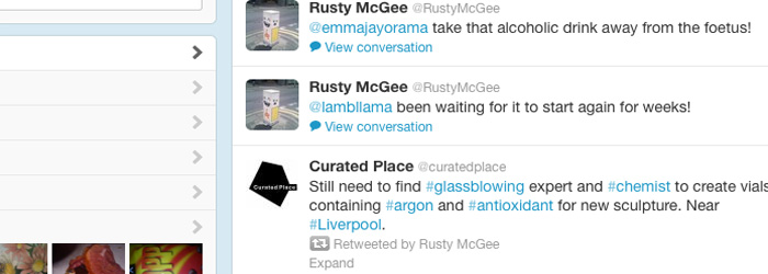 artwork for Rusty McGee's writing