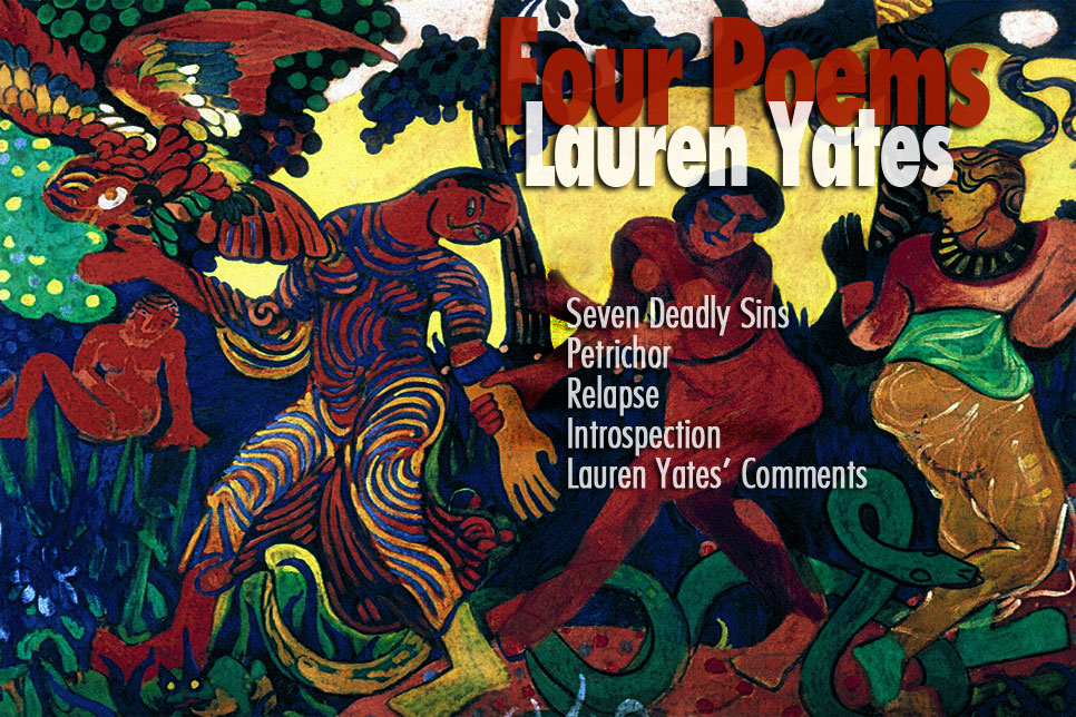 Artwork for Lauren Yates' poems