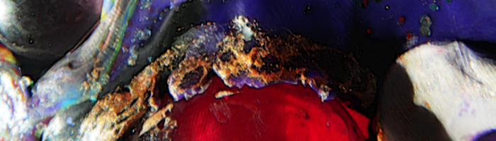 portion of the artwork for Caroline Klocksiem's poetry