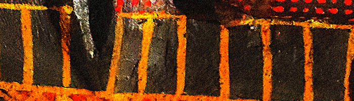 portion of the artwork for Jim Davis's poem