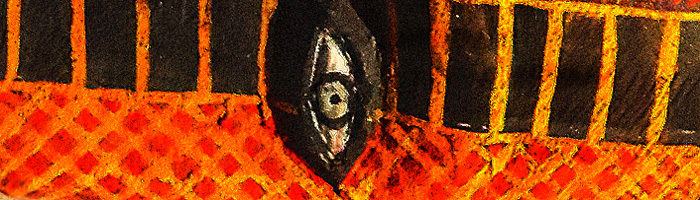 portion of the artwork for Jim Davis's poem