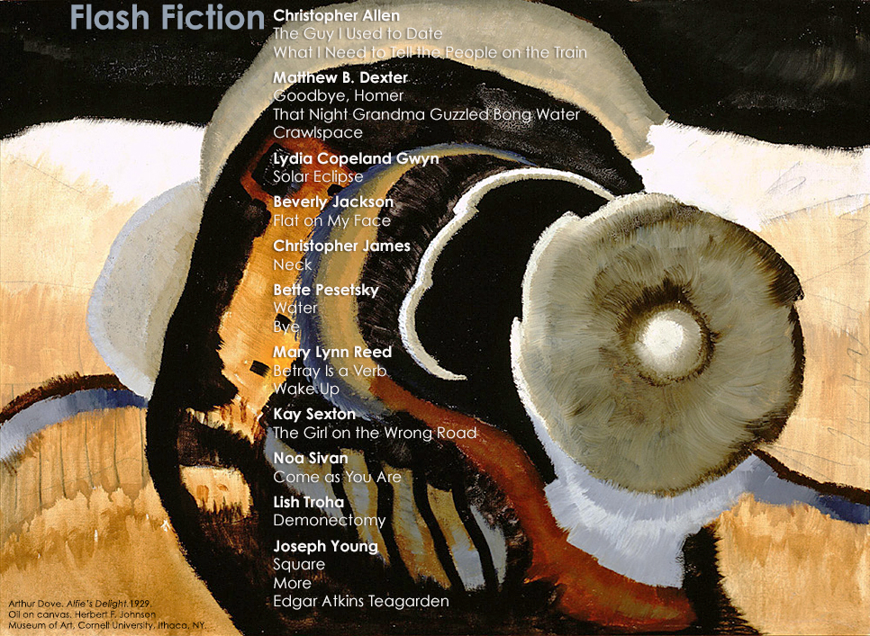 Artwork for flash fiction in The Shame Issue
