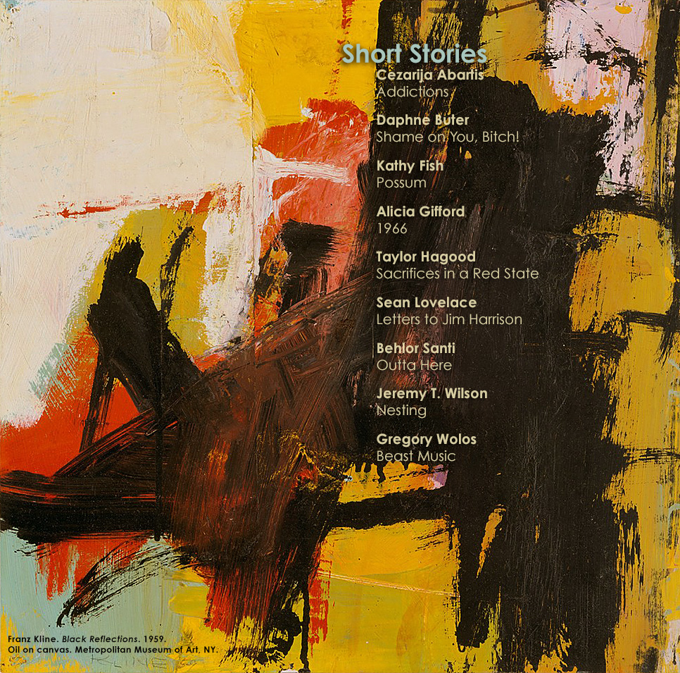 Artwork for short stories in The Shame Issue