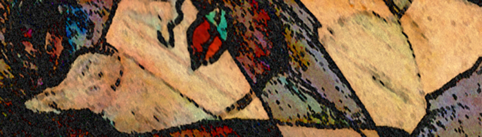 portion of the artwork for Katherine Fallon's poetry