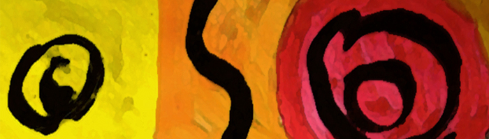 portion of the artwork for A.E. Reiff's poetry