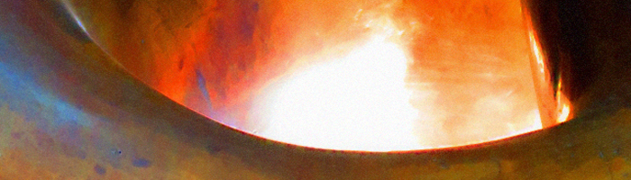 portion of the artwork for Robert Aquinas McNally's poetry