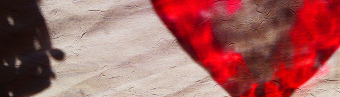 portion of the artwork for Simon Perchik's poetry