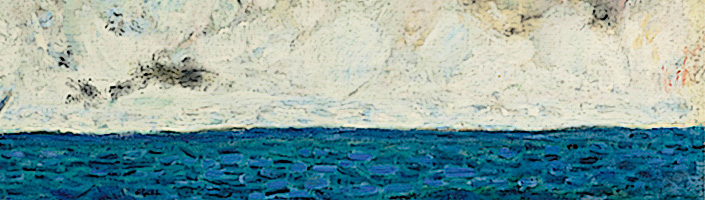 portion of the artwork for Christopher Kuhl's poetry