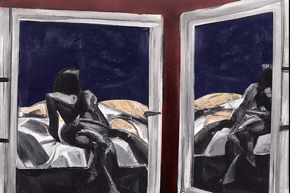 artwork for Kay Sexton's short story Desire