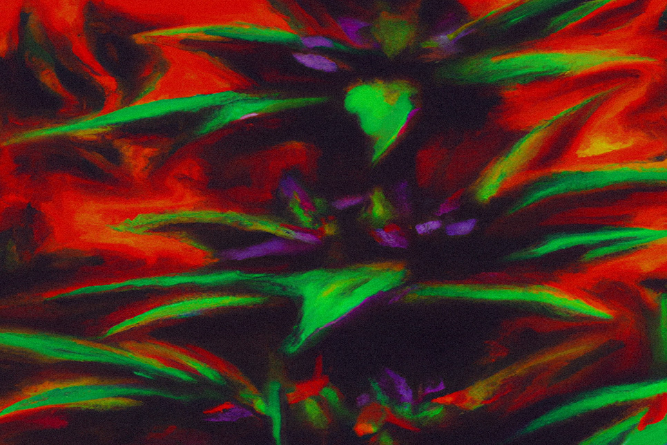 artwork for John Amen's poem Haunted