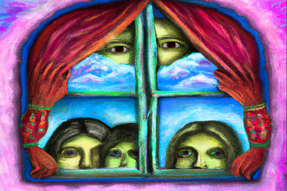 artwork for Ra'Niqua Lee's short story The Mommy Blogs