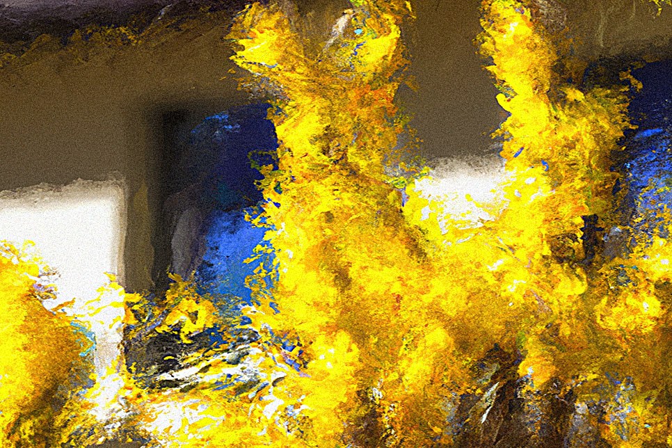 artwork for Claire Scott's poem Post Prozac