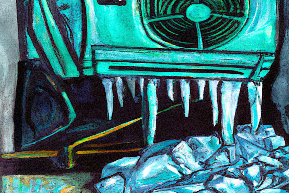 artwork for Ra'Niqua Lee's short story A Snow Queen Gets the Last Word