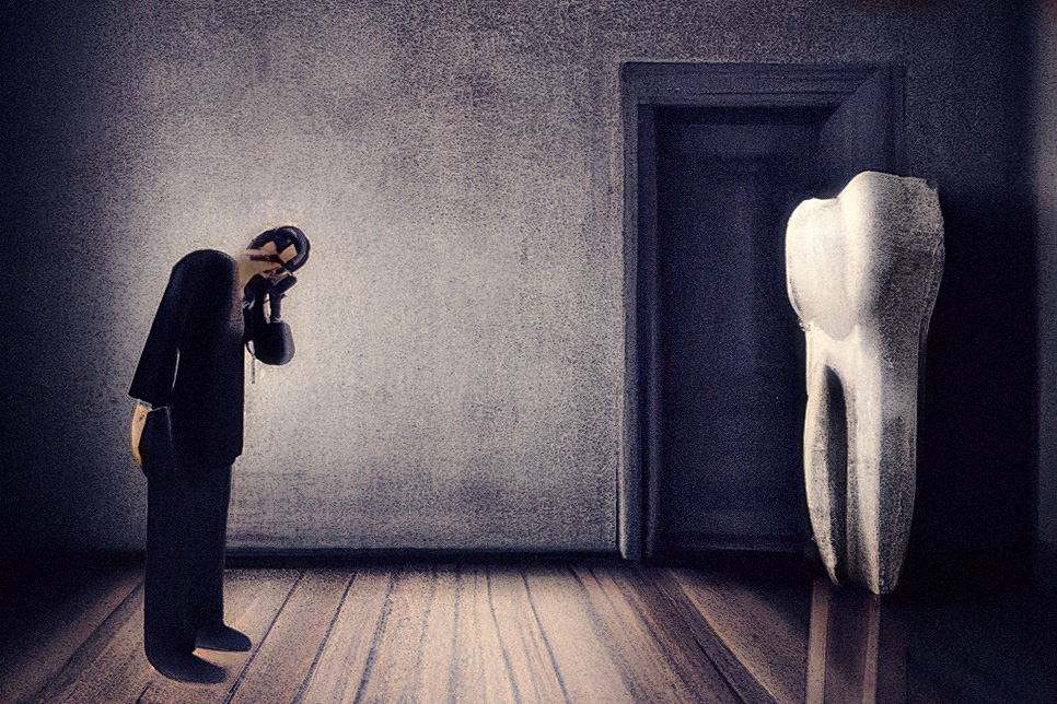 artwork for Andrew Arthur's short story Toothache