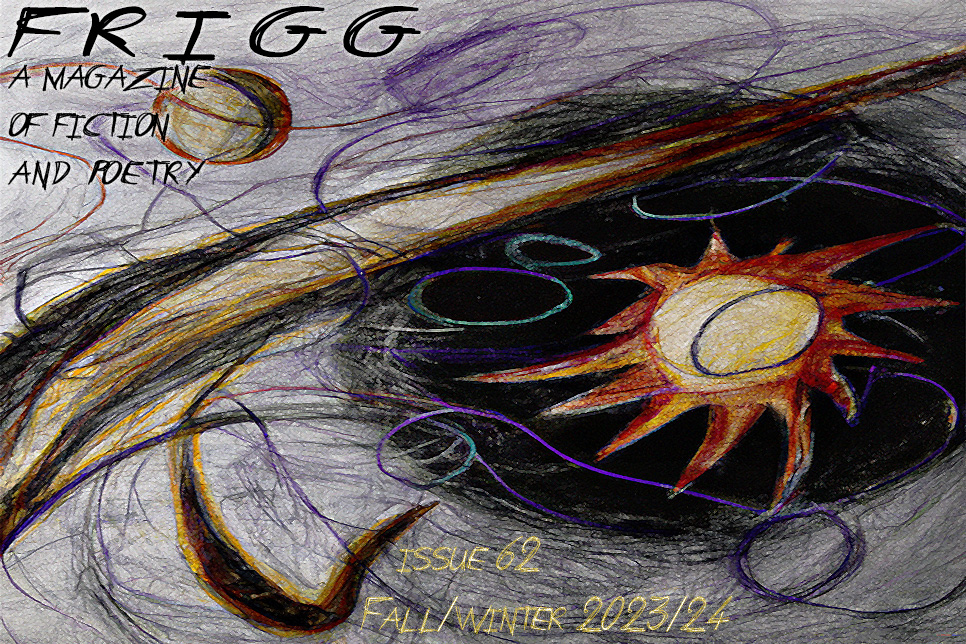 artwork for Frigg issue 62 front page