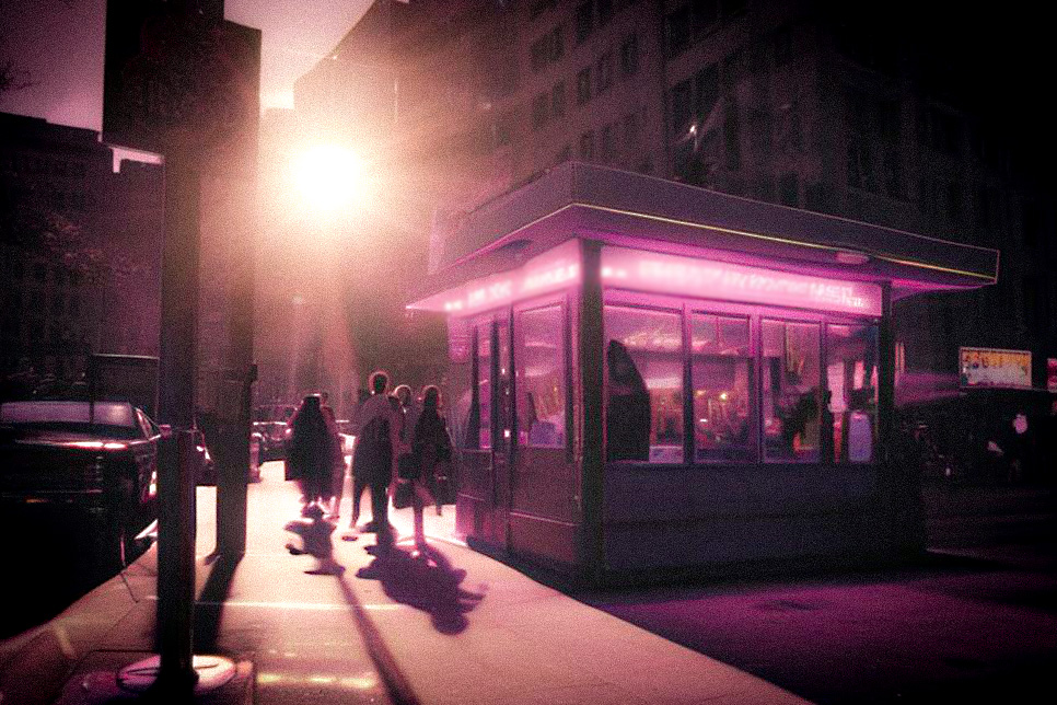 artwork for daniel joseph's short story waiting on the citybus